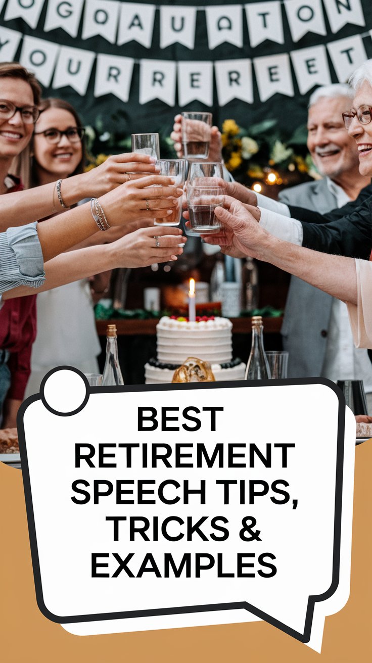 Delivering A Retirement Speech?