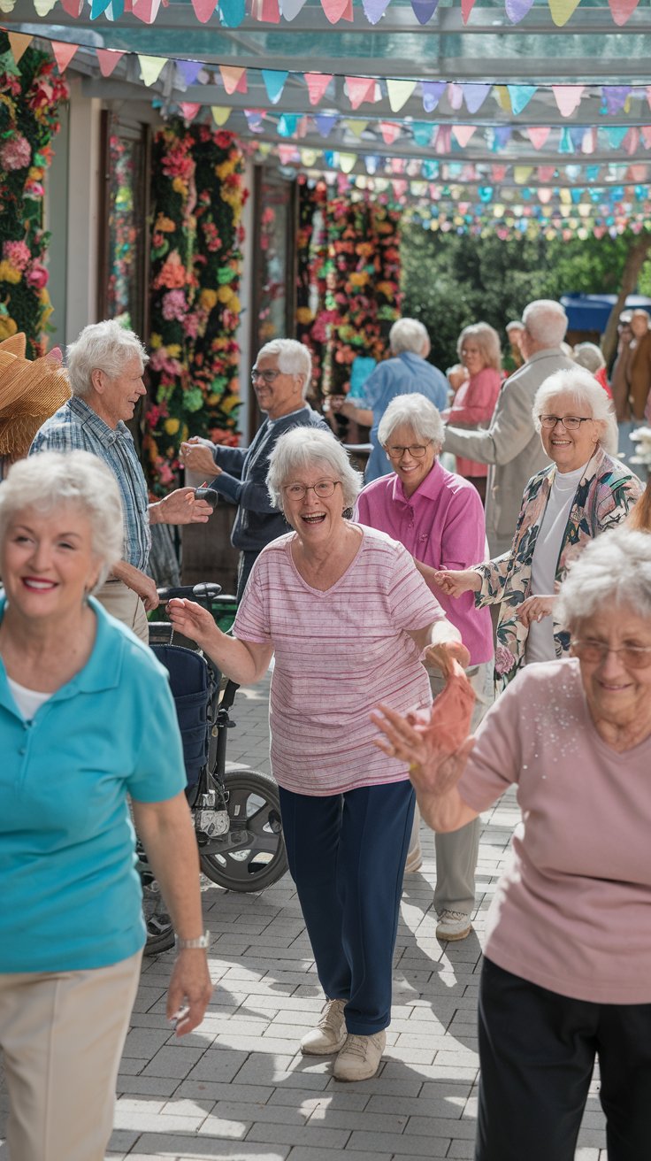 old people having fun
