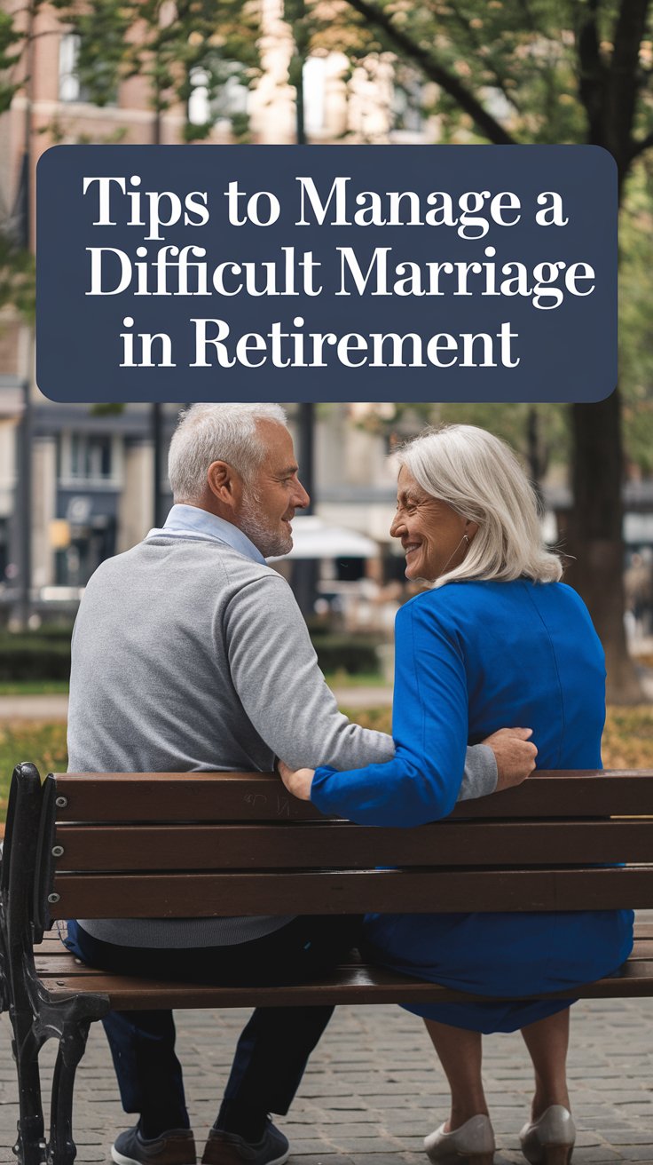 Tips To Manage A Difficult Marriage in Retirement