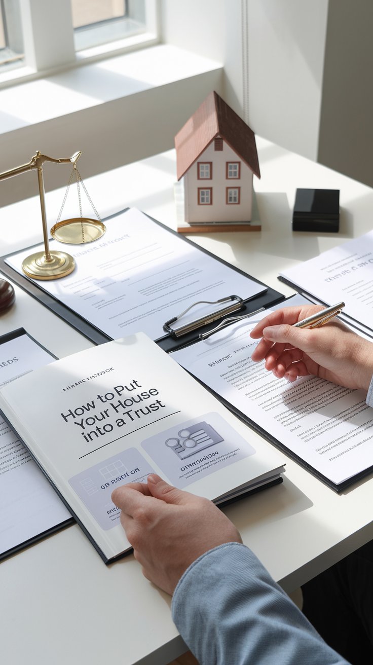 how to put your house into trust