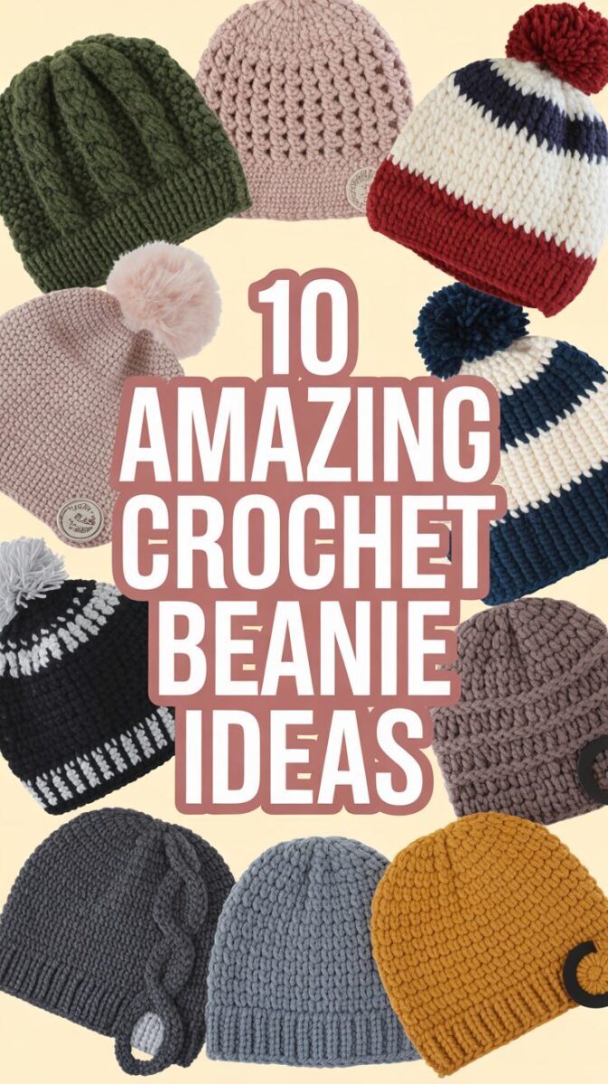 Crochet Beanie Ideas