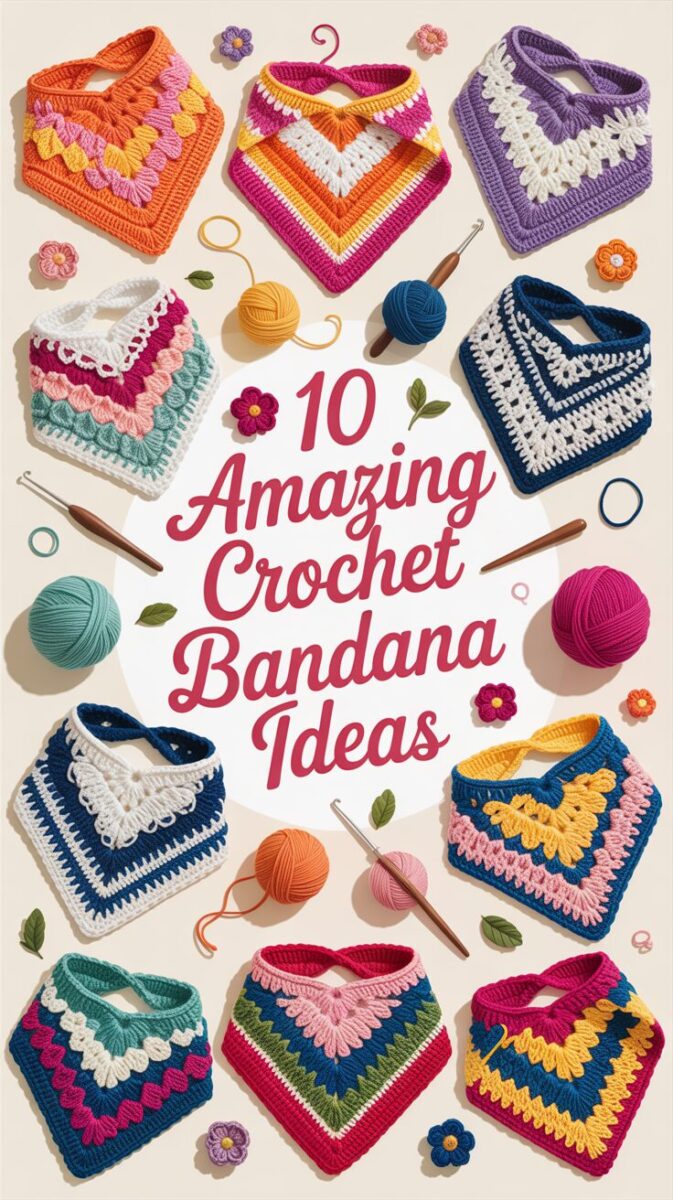 Crochet Bandana Ideas