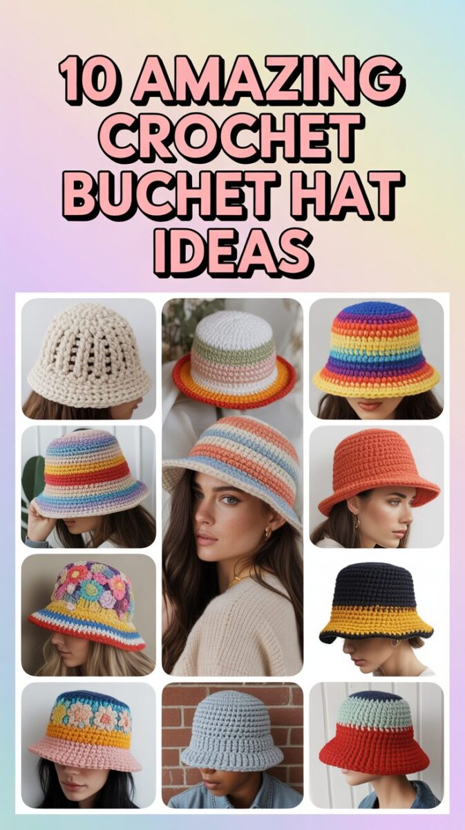 Crochet Bucket Hat