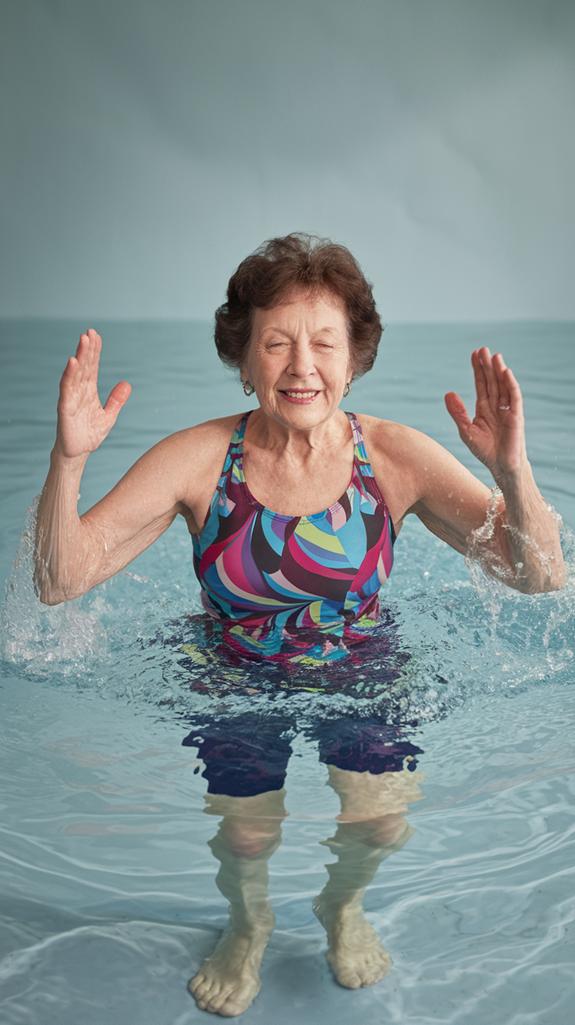 aquatic exercise fitness class