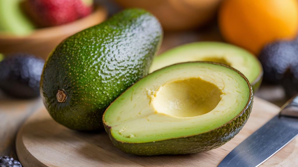 creamy green fruit delight