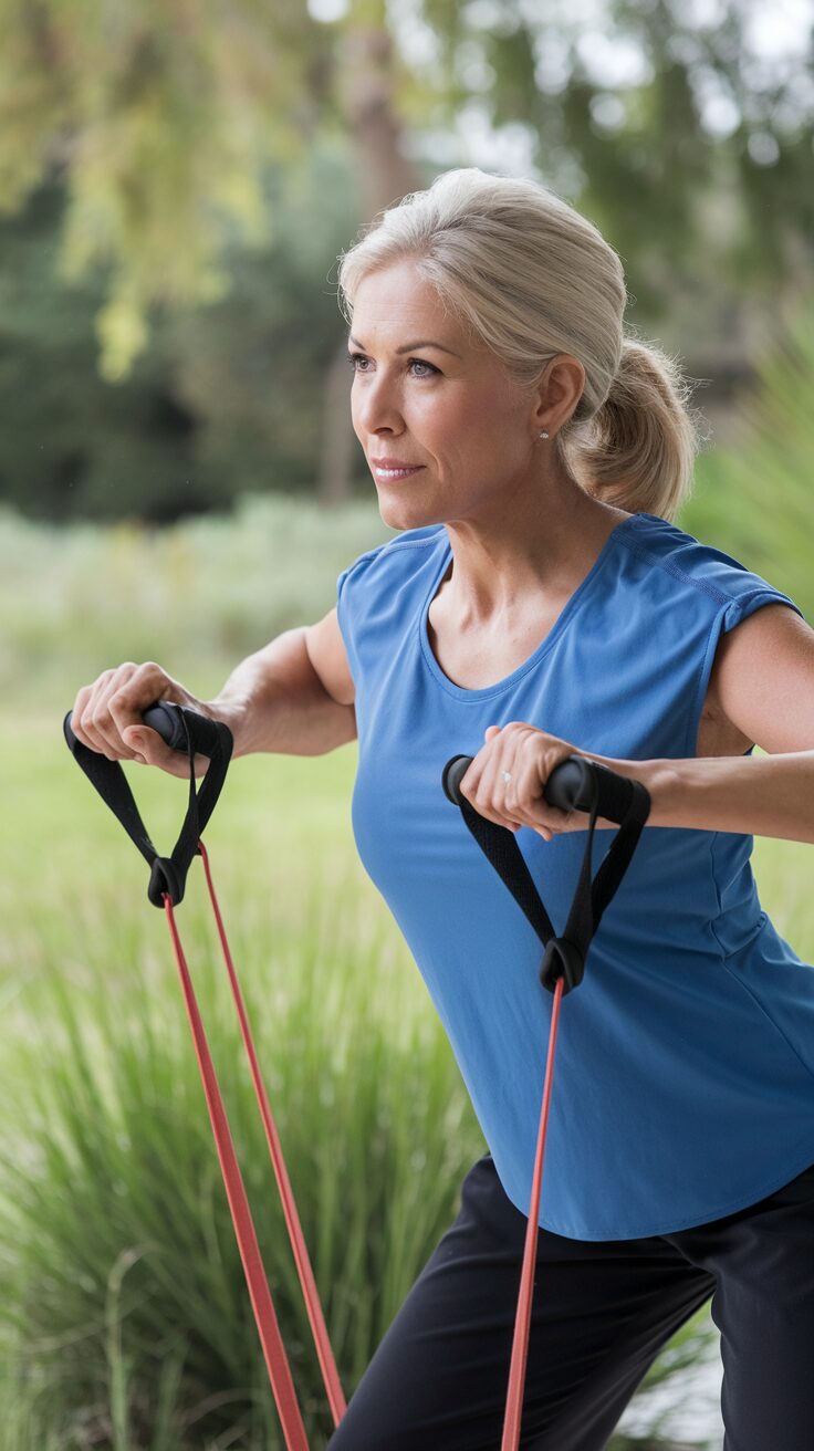Resistance Band Rows