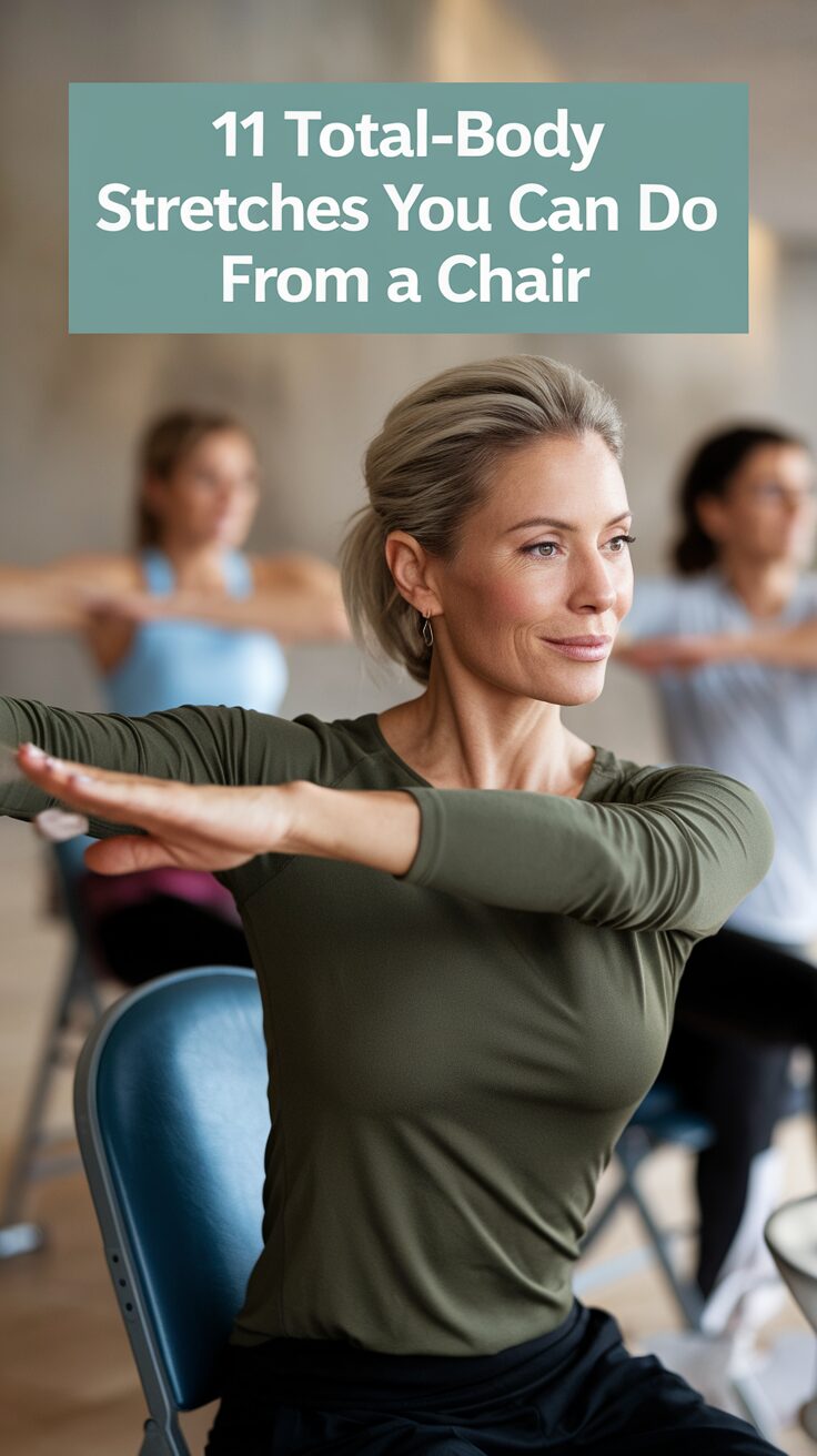 Body Stretches You Can Do From a Chair