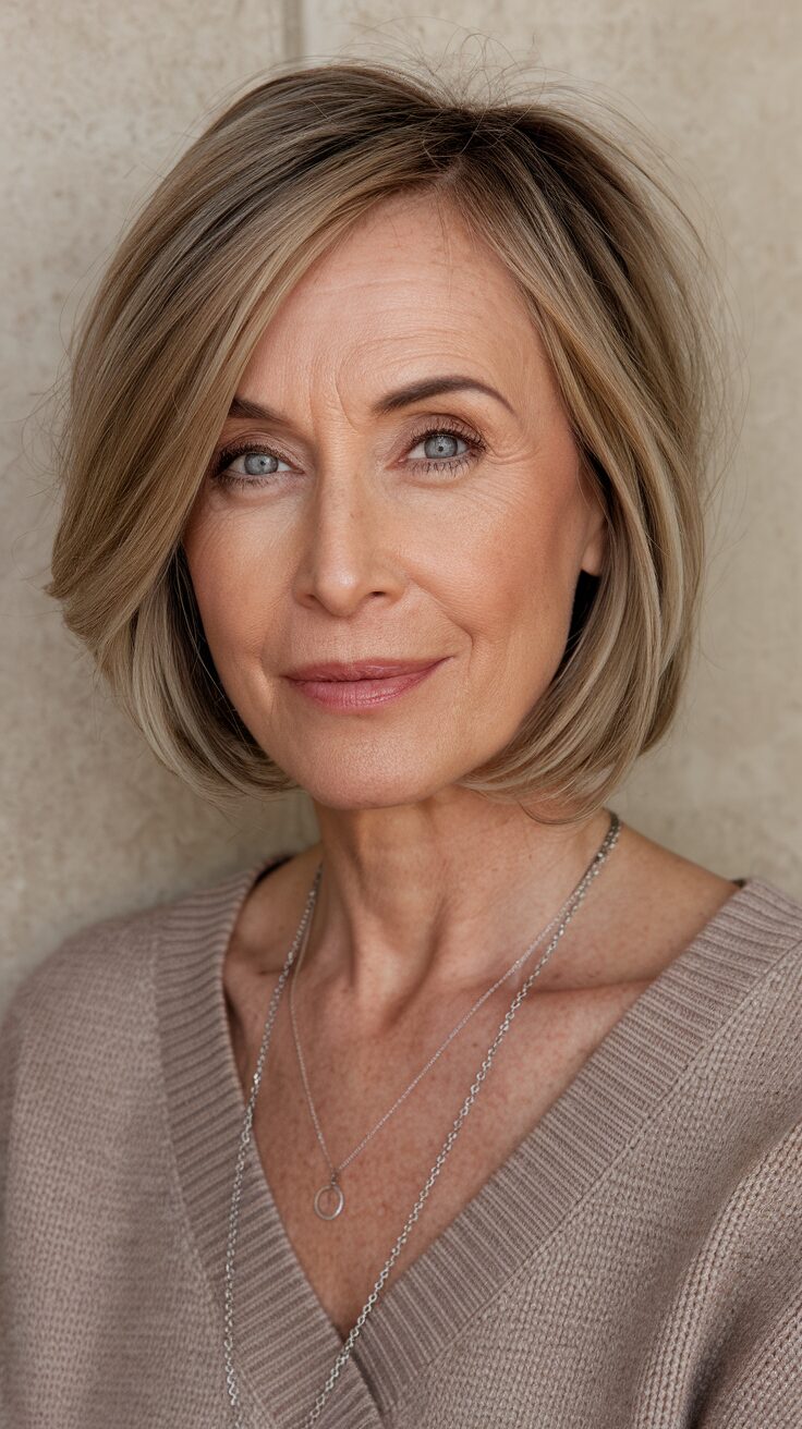 Asymmetrical Short Bob