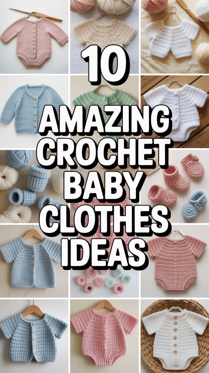 Crochet Baby Clothes Ideas
