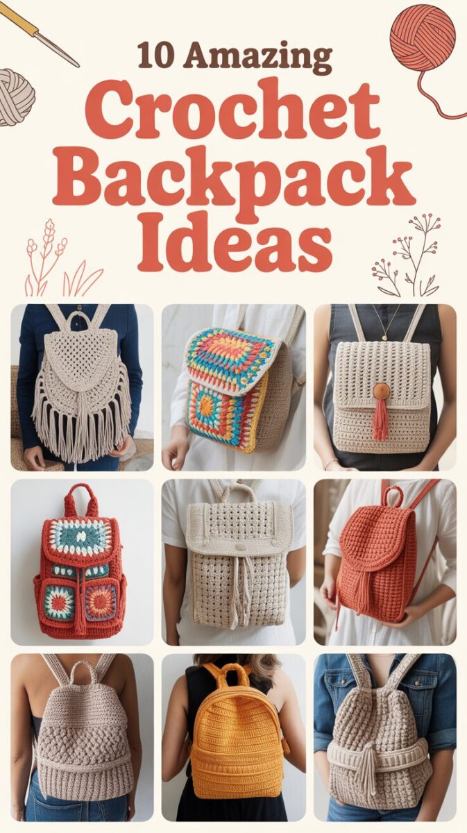 Crochet Backpack Ideas