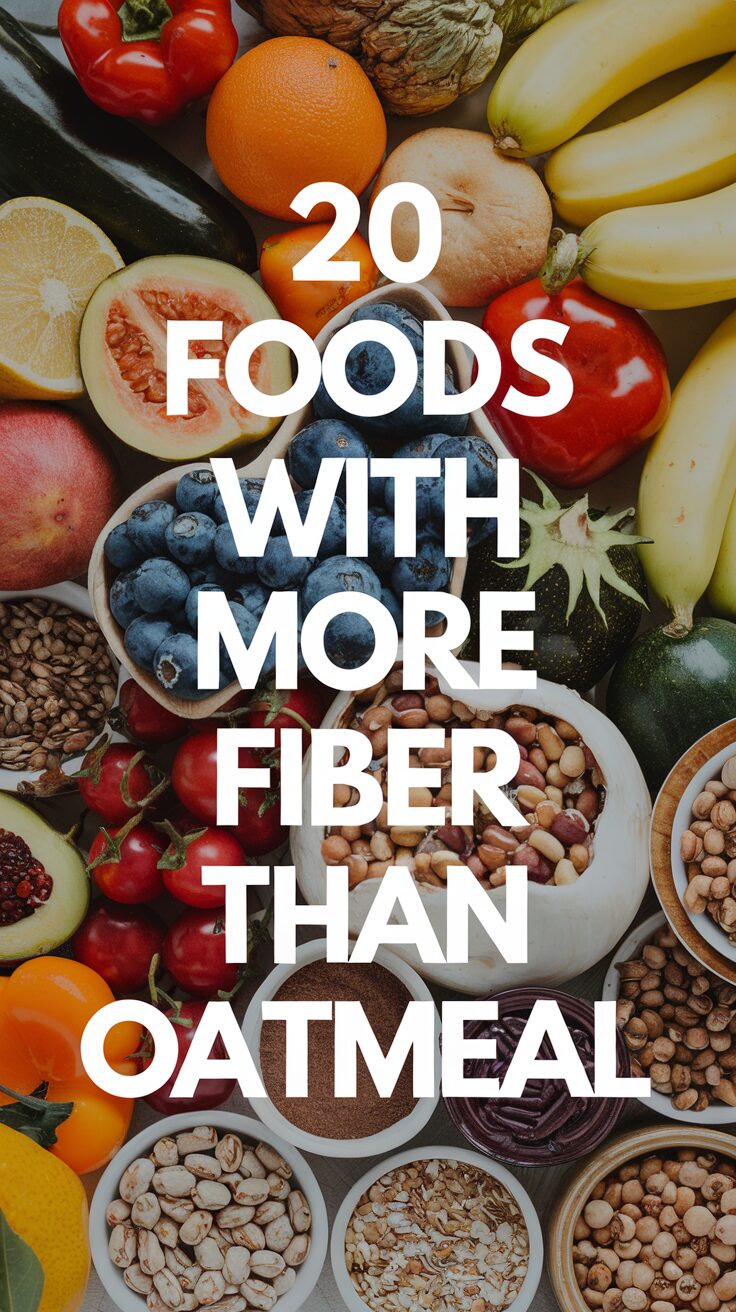 Foods With More Fiber Than Oatmeal
