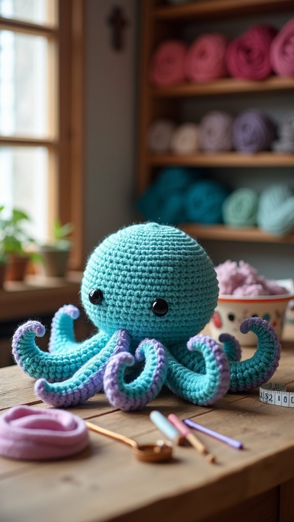 adorable handmade crochet toy