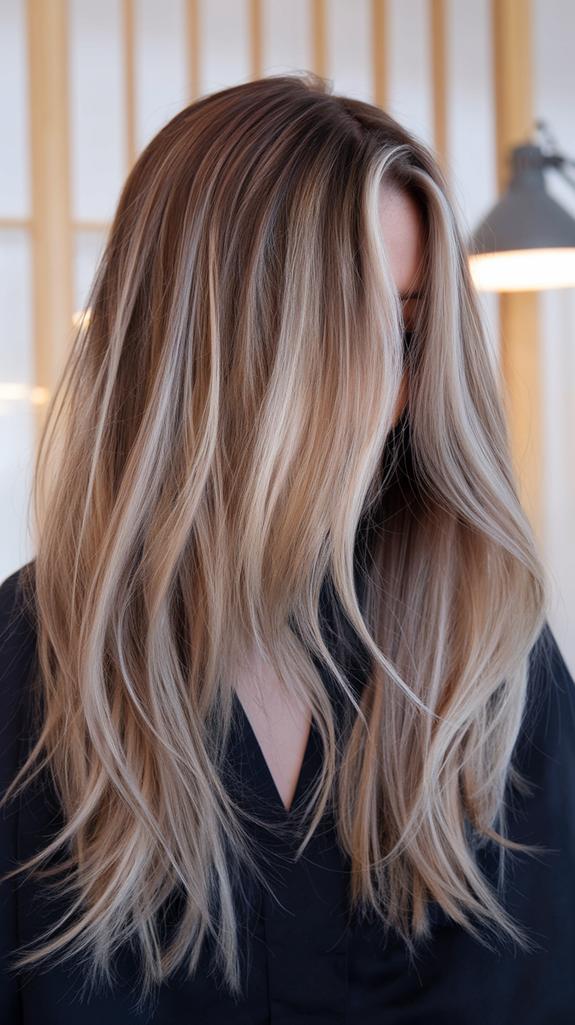 balayage and foil techniques