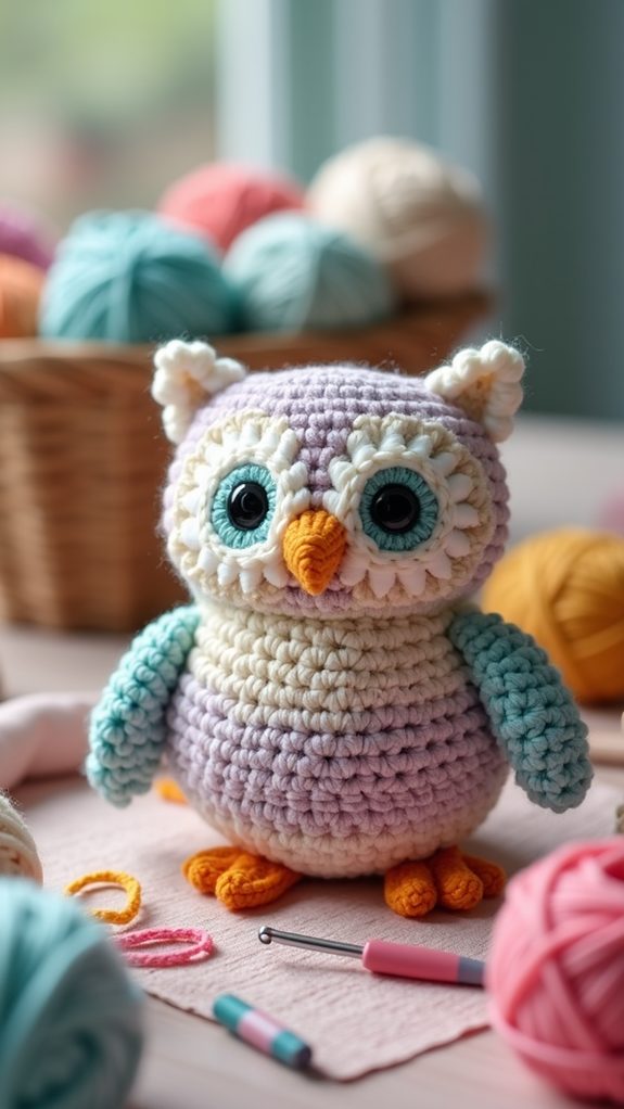 charming nocturnal bird