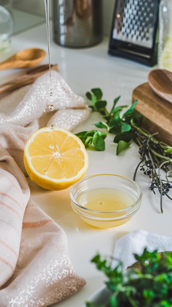 citrus based stain cleaning solution