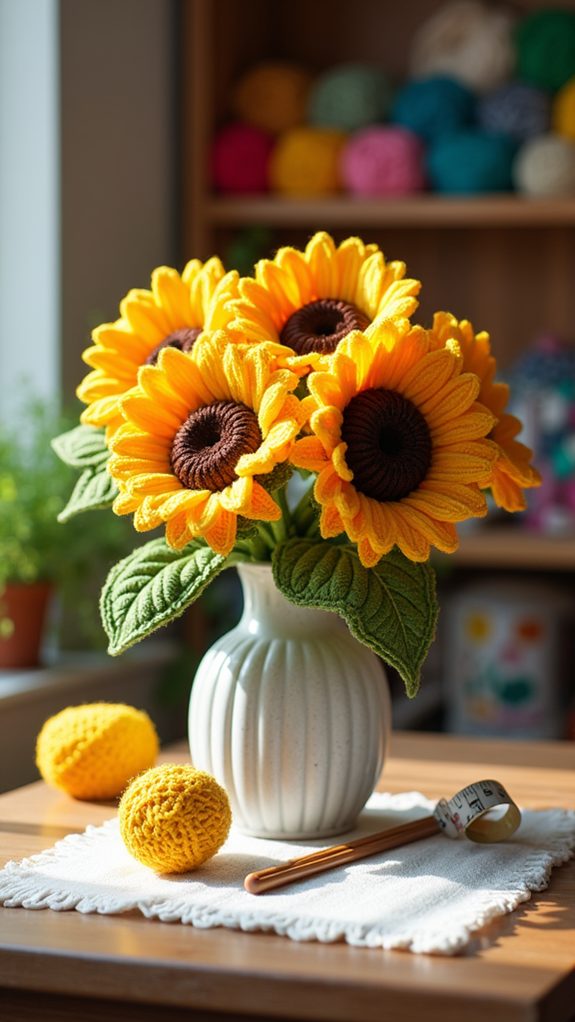 colorful floral display