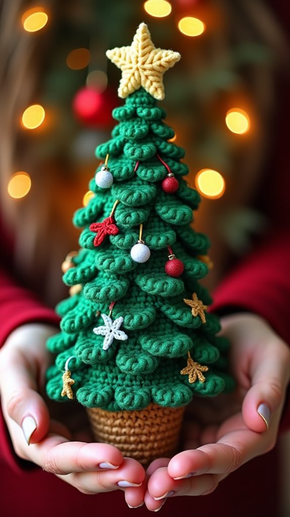 cone shaped tree design