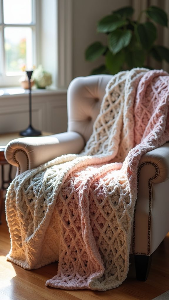 cozy handcrafted weighted blanket