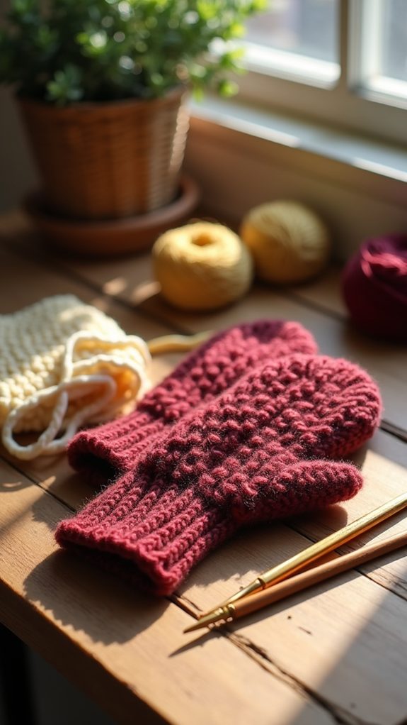 cozy handcrafted winter gear