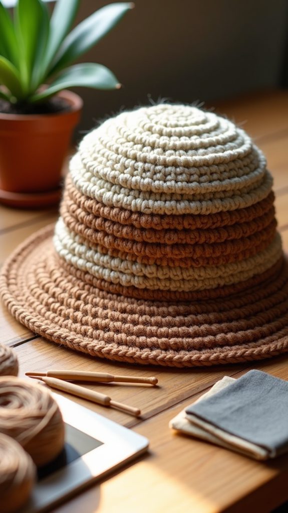 cozy handmade crochet accessory