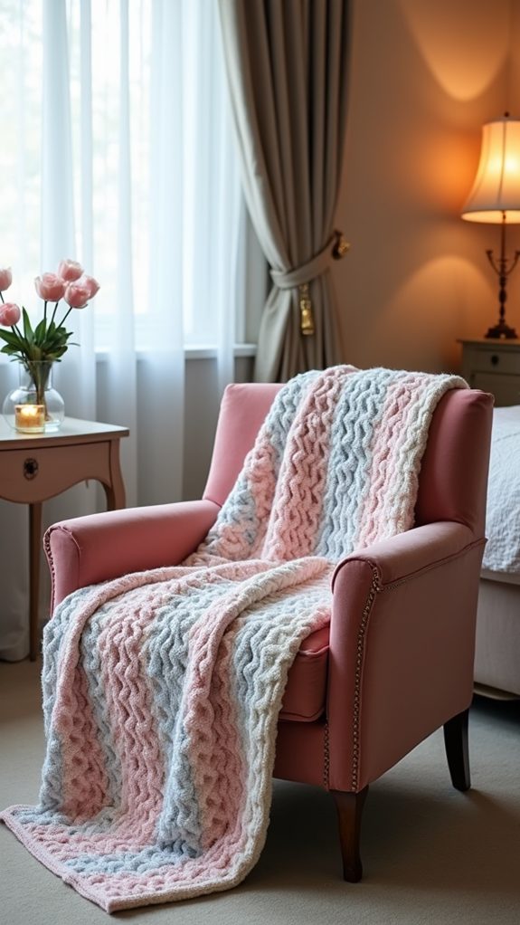 cozy multi use crochet blanket