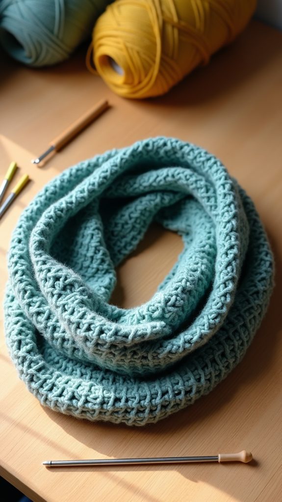 cozy waffle stitch accessory