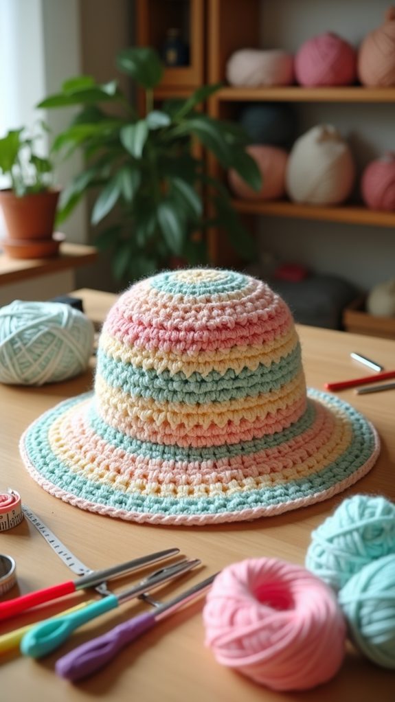 crochet hat for festivals