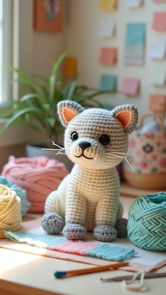 cute feline companion