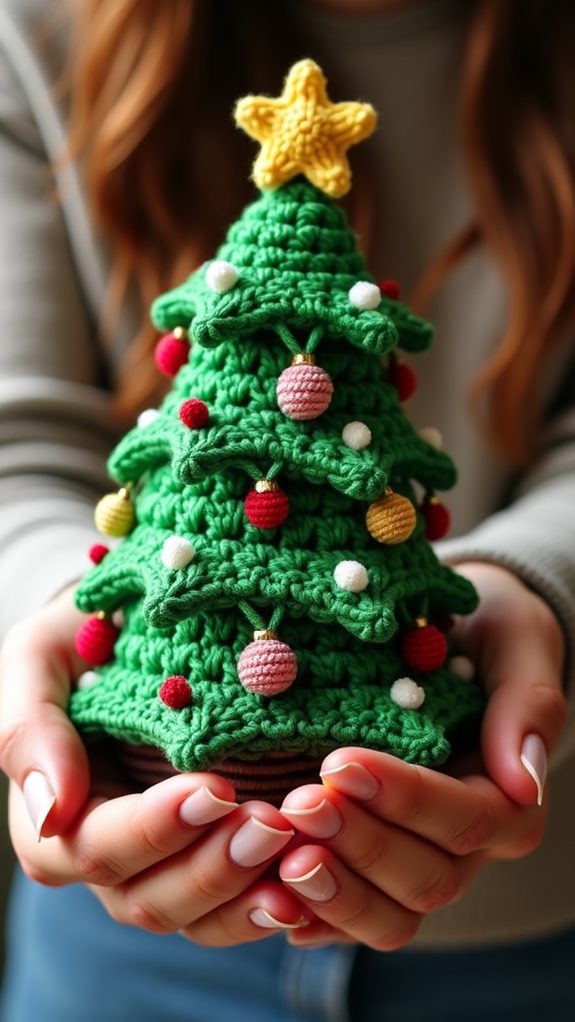 decorative festive tree ornaments