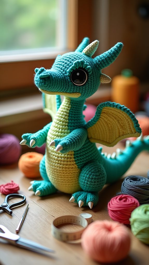 enchanted fire breathing creature