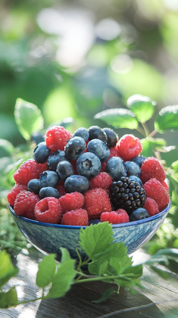 fresh and nutritious fruits