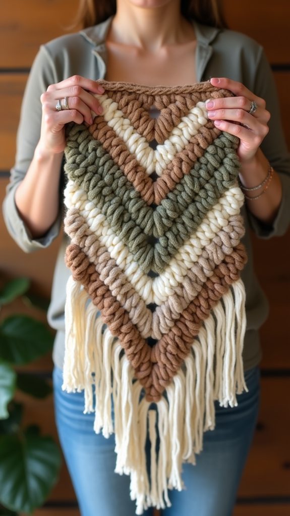 handmade woven wall decor