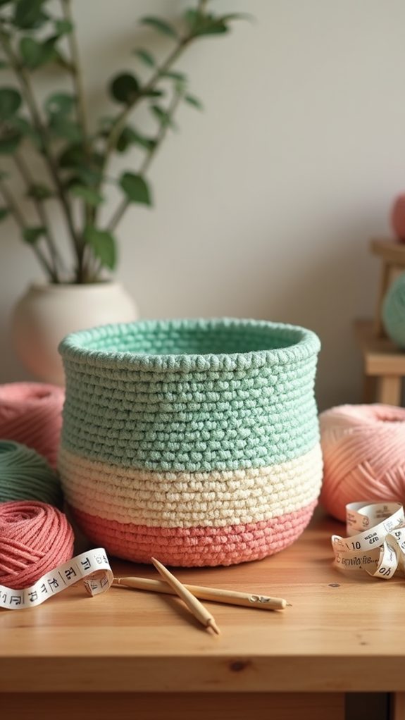 handmade yarn storage solution