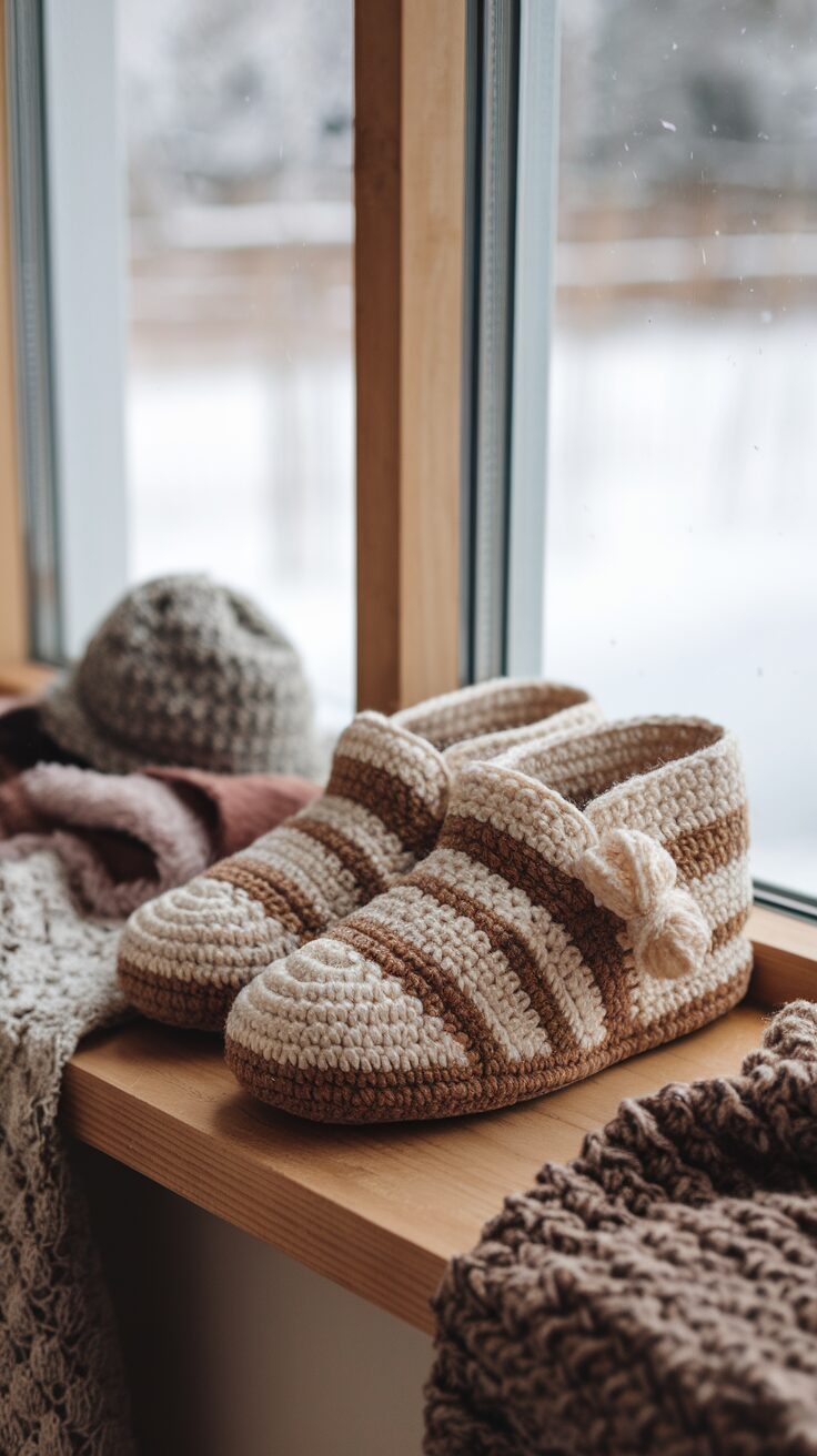Cozy Crochet Slippers