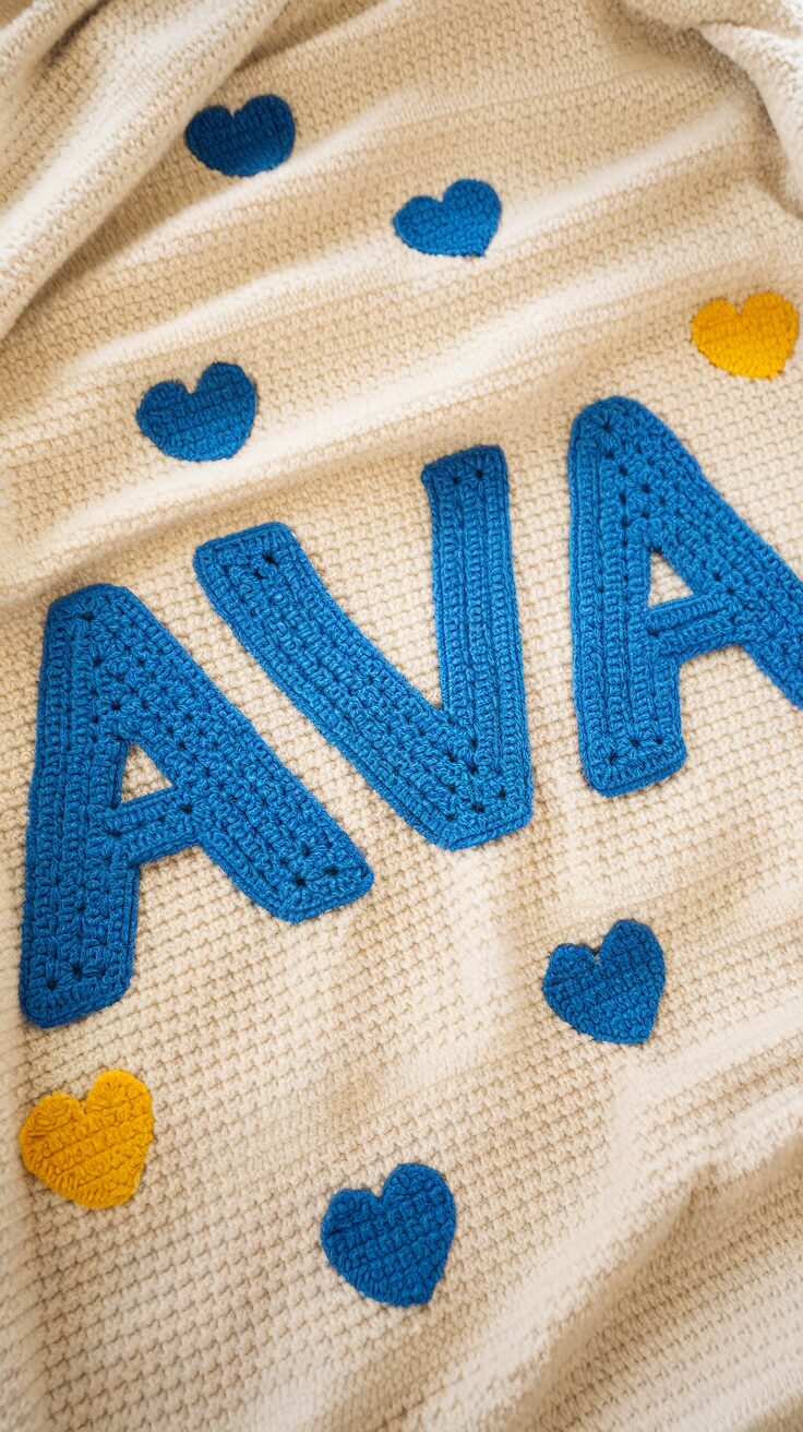 Personalized Name Blanket