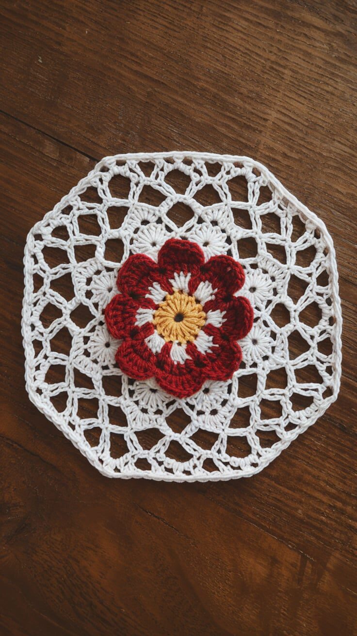 Hexagonal Flower Square