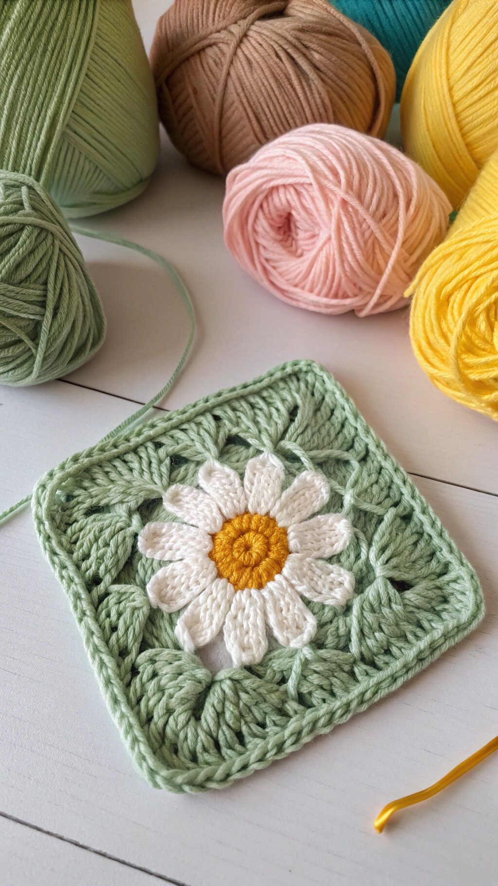 Classic Daisy Granny Square