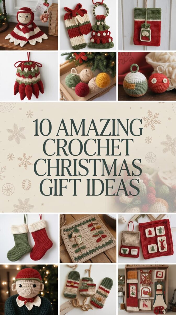 Crochet Christmas Gifts Ideas