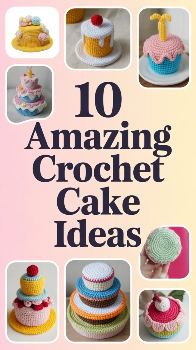 Crochet Cake Ideas