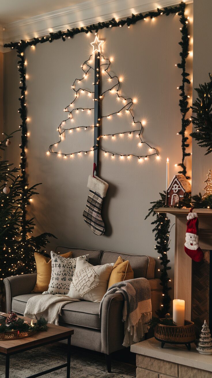 Wall-Mounted Tree