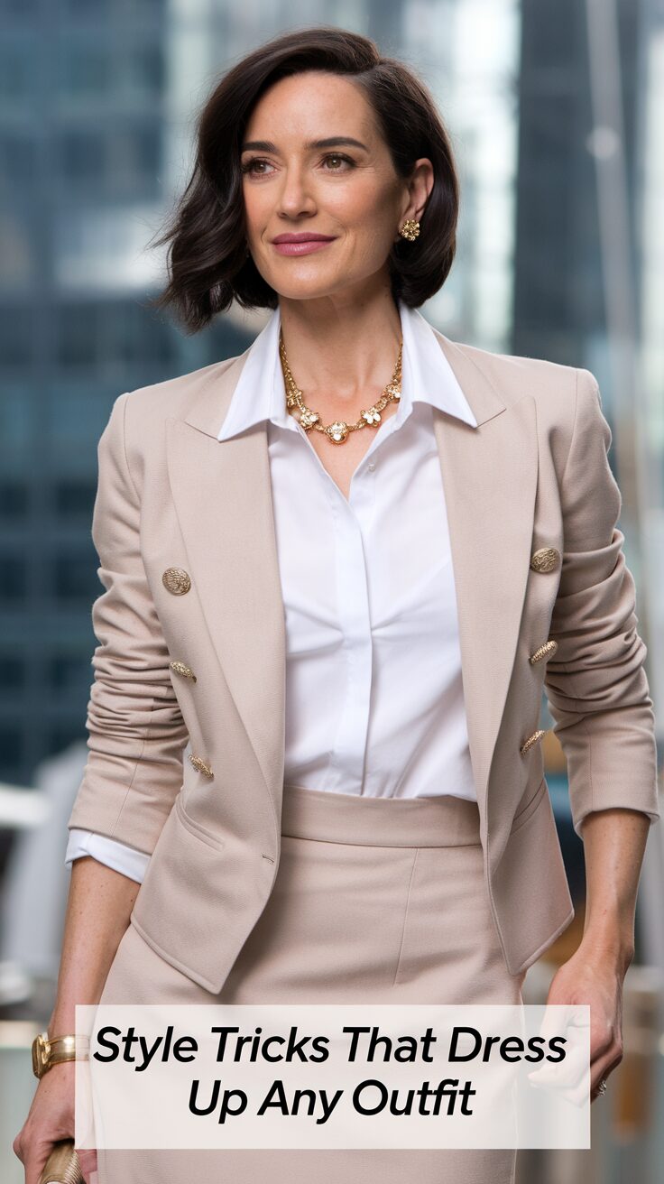 Style Tricks That Dress Up Any Outfit