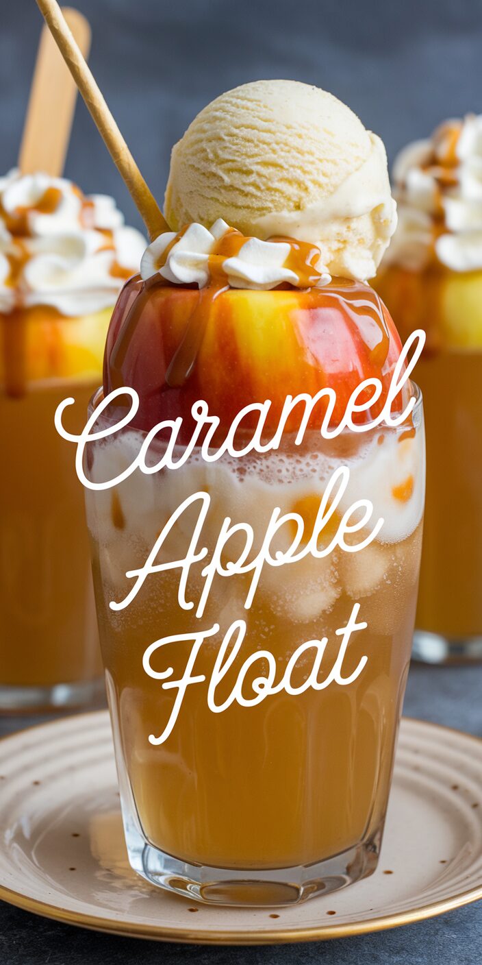 Caramel Apple Float