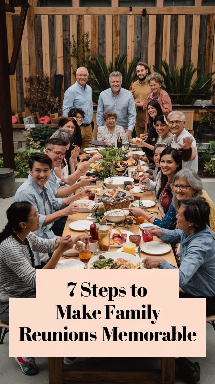 Steps to Make Family Reunions Memorable