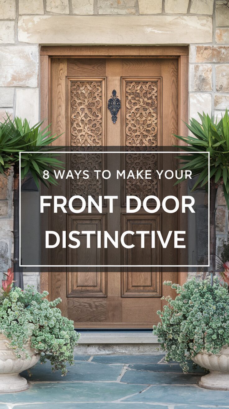 Ways to Make Your Front Door Distinctive