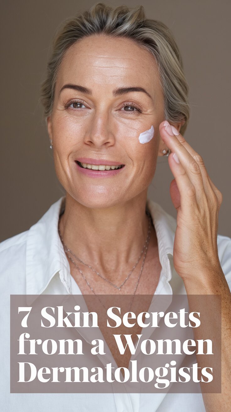 Skin Secrets From A Women Dermatologists