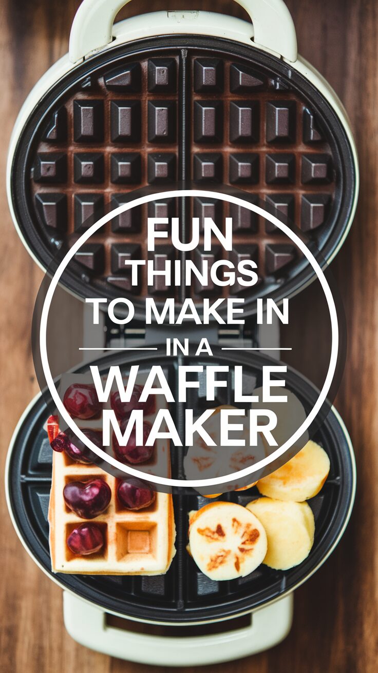 Fun Things To Make In a Waffle Maker