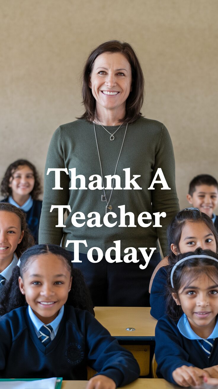Thank A Teacher Today