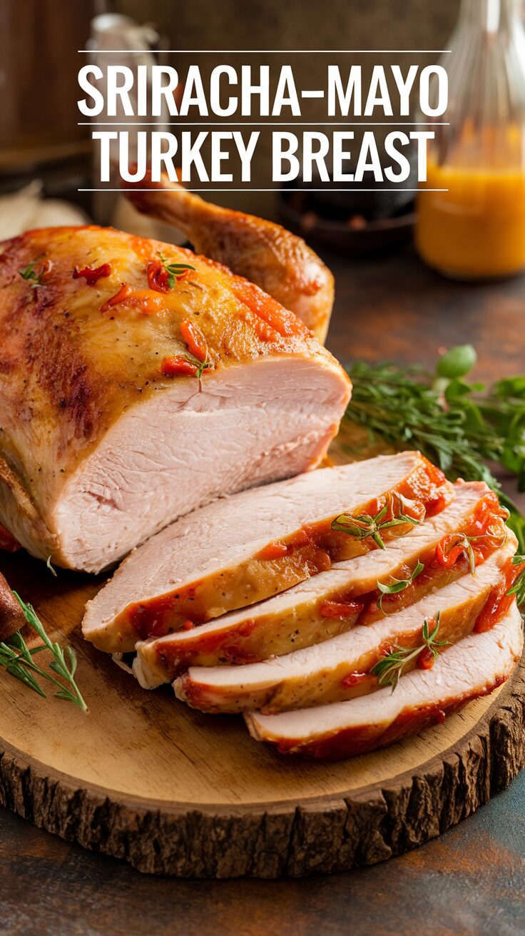 Sriracha-Mayo Roasted Turkey Breast