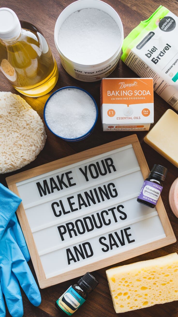 Make Your Own Cleaning Products and Save
