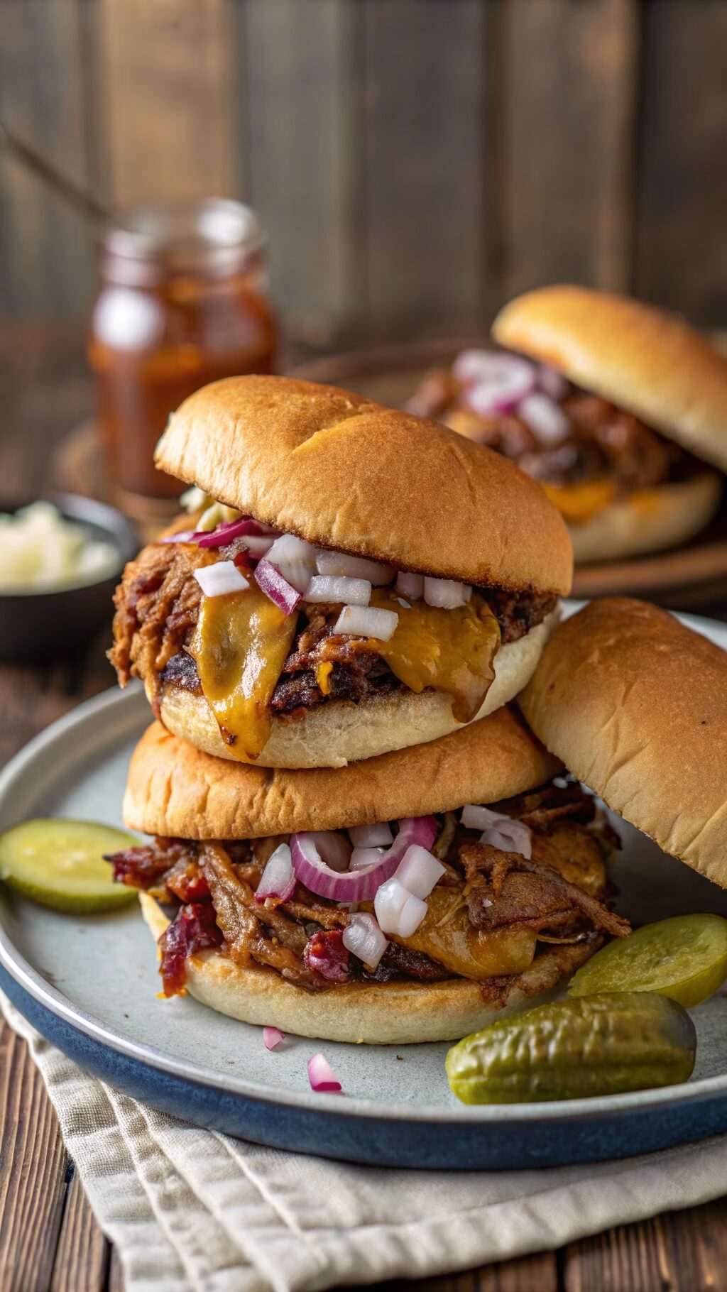 BBQ Pulled Pork Sandwiches